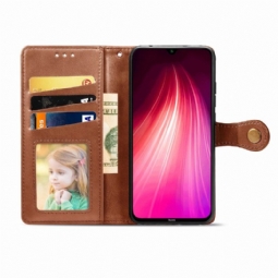 Kotelot Xiaomi Redmi Note 8 2021 Indila Keinonahkainen Korttikotelo