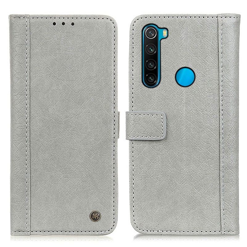 Kotelot Xiaomi Redmi Note 8 2021 Rhino Faux Leather