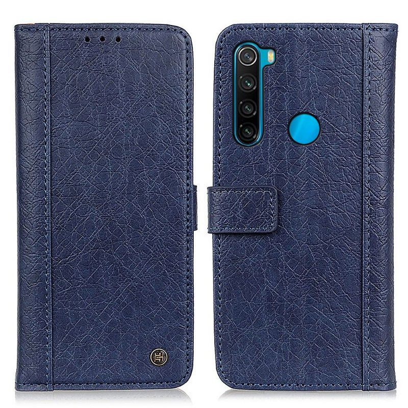 Kotelot Xiaomi Redmi Note 8 2021 Rhino Faux Leather