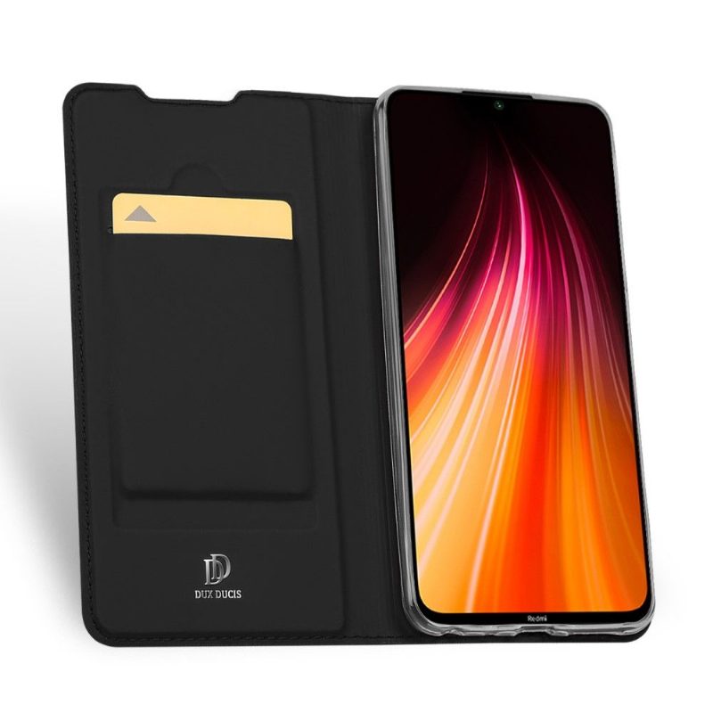 Nahkakotelo Xiaomi Redmi Note 8 2021 Satiinipinnoite