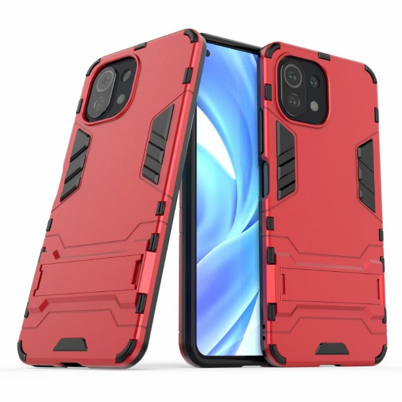 Case Xiaomi Mi 11 Lite 5G NE / Mi 11 Lite / Mi 11 Lite 5G Cool Guard Integroidulla Jalustalla