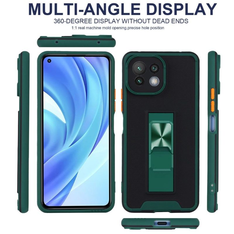 Case Xiaomi Mi 11 Lite 5G NE / Mi 11 Lite / Mi 11 Lite 5G Murtumaton Puhelinkuoret Bicolor Jalustalla