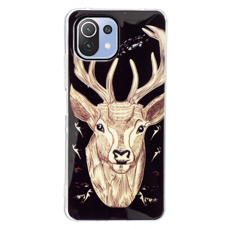 Case Xiaomi Mi 11 Lite 5G NE / Mi 11 Lite / Mi 11 Lite 5G Murtumaton Puhelinkuoret Valoisa Wapiti