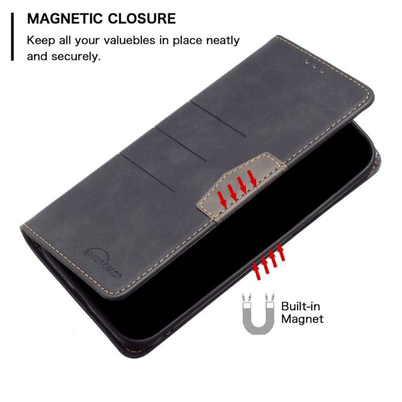 Flip Case Xiaomi Mi 11 Lite 5G NE / Mi 11 Lite / Mi 11 Lite 5G Hemming Kotelot Flip Binfen Color Flip Faux Leather