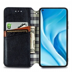 Flip Case Xiaomi Mi 11 Lite 5G NE / Mi 11 Lite / Mi 11 Lite 5G Hemming Kub Design -korttikotelo