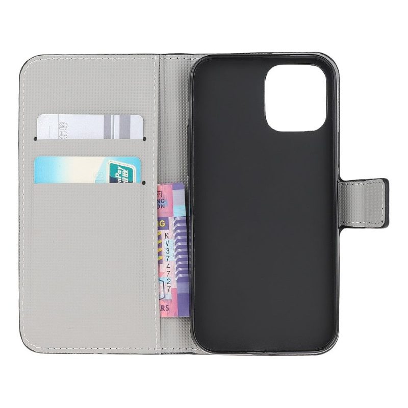 Flip Case Xiaomi Mi 11 Lite 5G NE / Mi 11 Lite / Mi 11 Lite 5G Hemming Retroperhoset