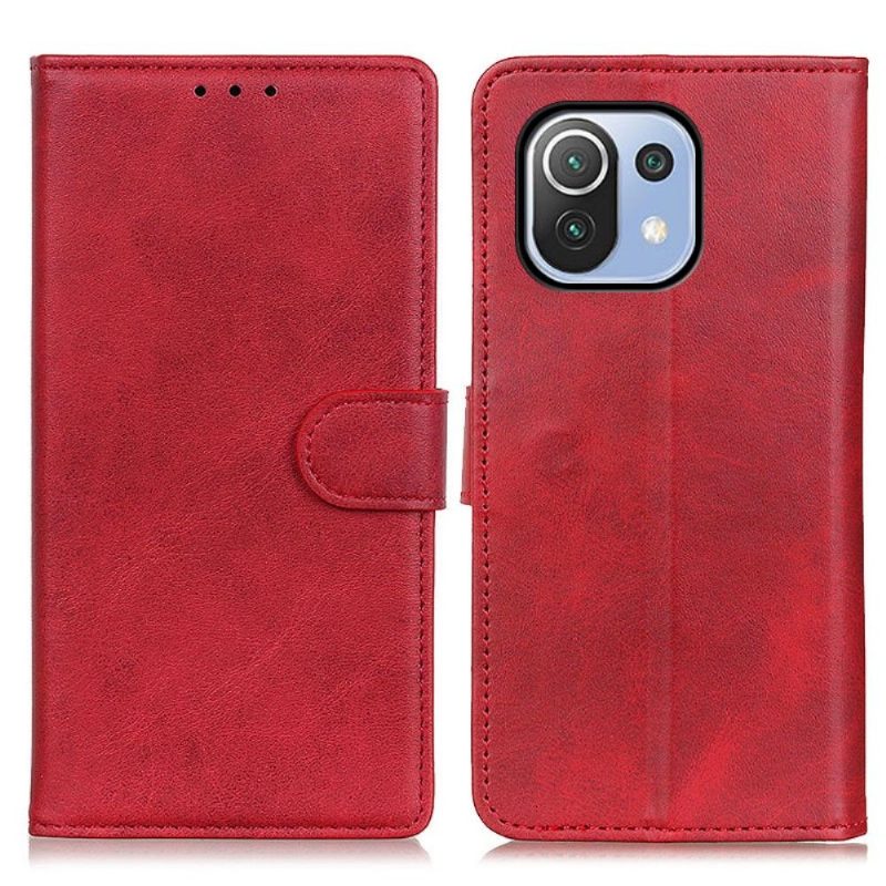 Kotelot Xiaomi Mi 11 Lite 5G NE / Mi 11 Lite / Mi 11 Lite 5G Marius Matte Leather Effect