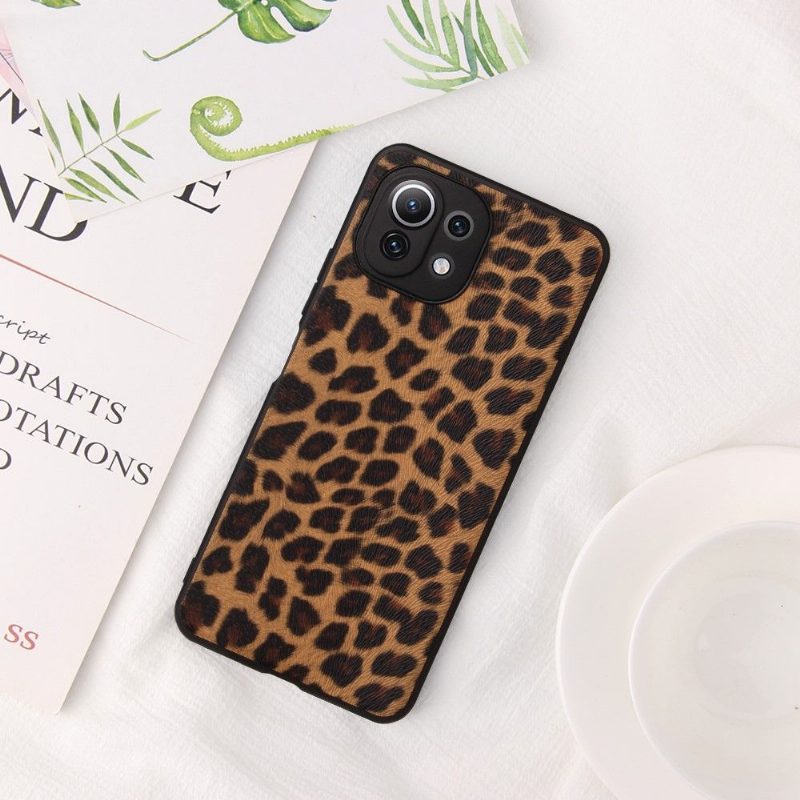 Kuori Xiaomi Mi 11 Lite 5G NE / Mi 11 Lite / Mi 11 Lite 5G Hemming Leopard-toimintotuki