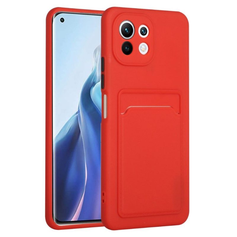 Kuori Xiaomi Mi 11 Lite 5G NE / Mi 11 Lite / Mi 11 Lite 5G Silikonikorttikotelo