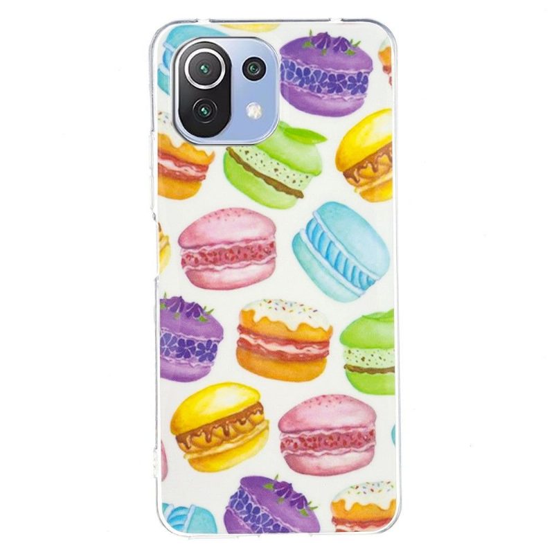 Kuori Xiaomi Mi 11 Lite 5G NE / Mi 11 Lite / Mi 11 Lite 5G Suojakuori Fluorescent Macarons