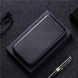 Nahkakotelo Xiaomi Mi 11 Lite 5G NE / Mi 11 Lite / Mi 11 Lite 5G Carbon Fiber Leatherette