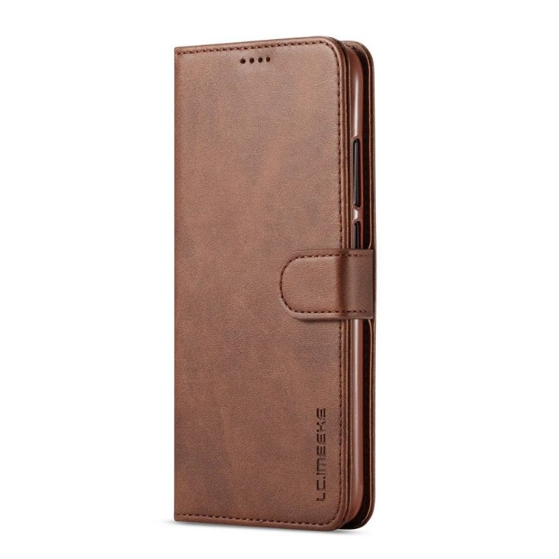 Flip Case Xiaomi Redmi Note 7 Hemming Imeeke Keinonahka