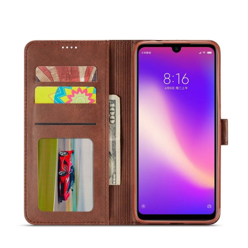 Flip Case Xiaomi Redmi Note 7 Hemming Imeeke Keinonahka