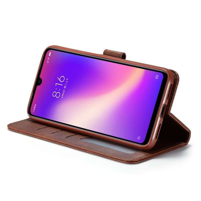 Flip Case Xiaomi Redmi Note 7 Hemming Imeeke Keinonahka