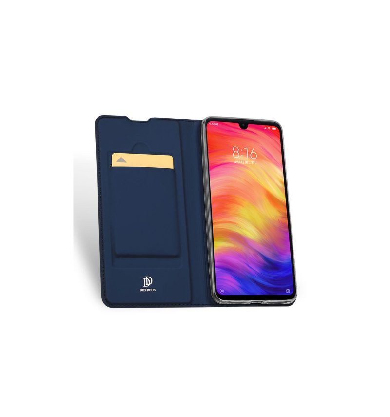 Kuoret Xiaomi Redmi Note 7 Alkuperäinen Business Keinonahka