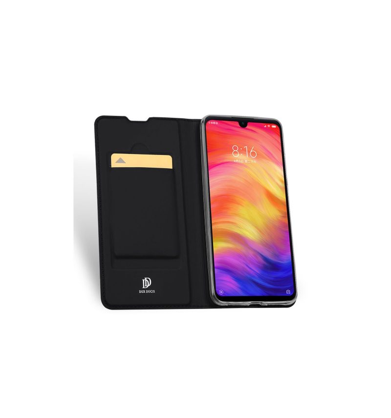 Kuoret Xiaomi Redmi Note 7 Alkuperäinen Business Keinonahka