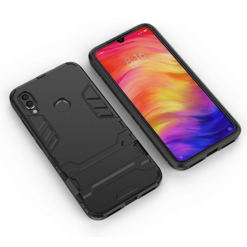 Kuori Xiaomi Redmi Note 7 Cool Guard Iskunkestävä Integroidulla Jalustalla