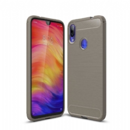 Kuori Xiaomi Redmi Note 7 Hiiliharjattu Geeli