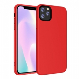 Case iPhone 11 Pro Max Yksinkertainen Nestemäinen Silikoni