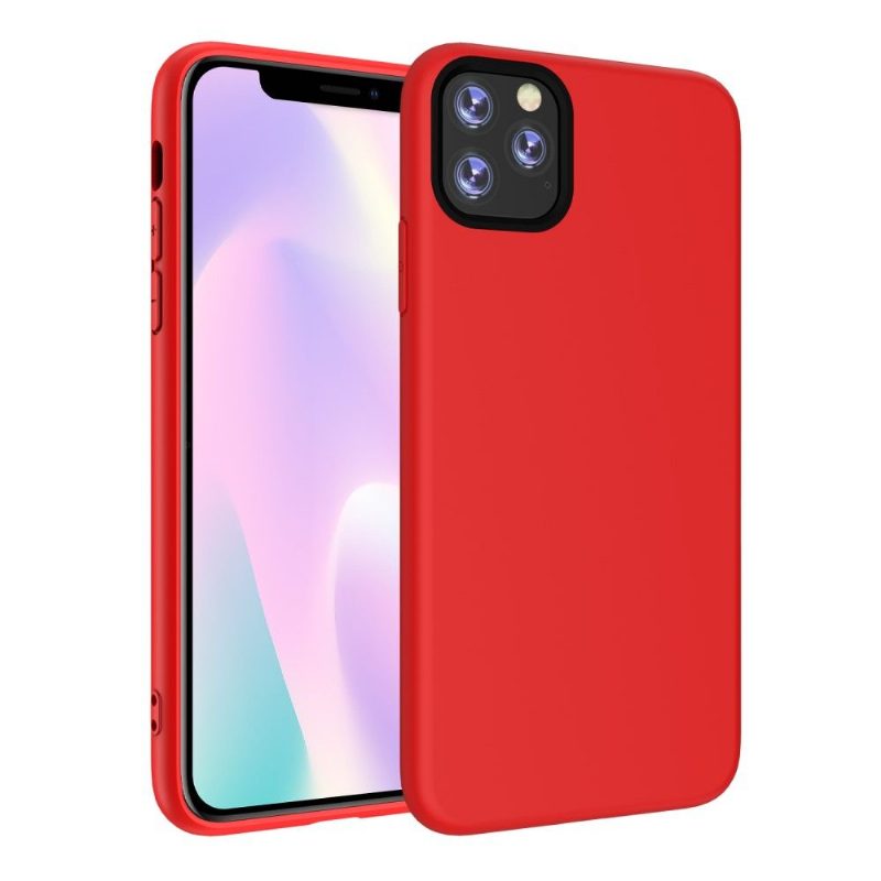 Case iPhone 11 Pro Max Yksinkertainen Nestemäinen Silikoni