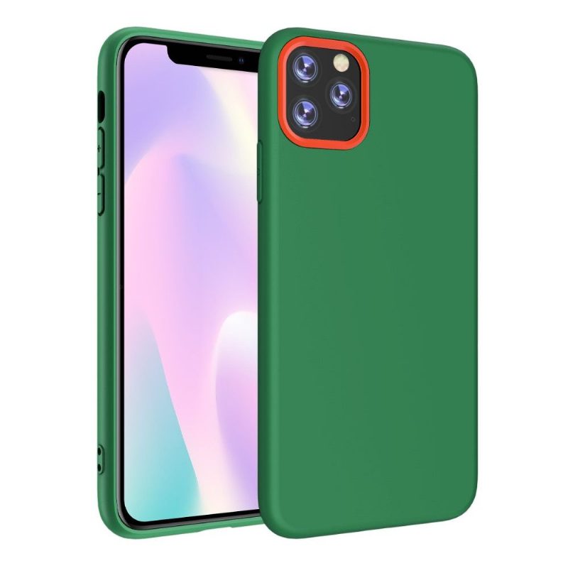 Case iPhone 11 Pro Max Yksinkertainen Nestemäinen Silikoni