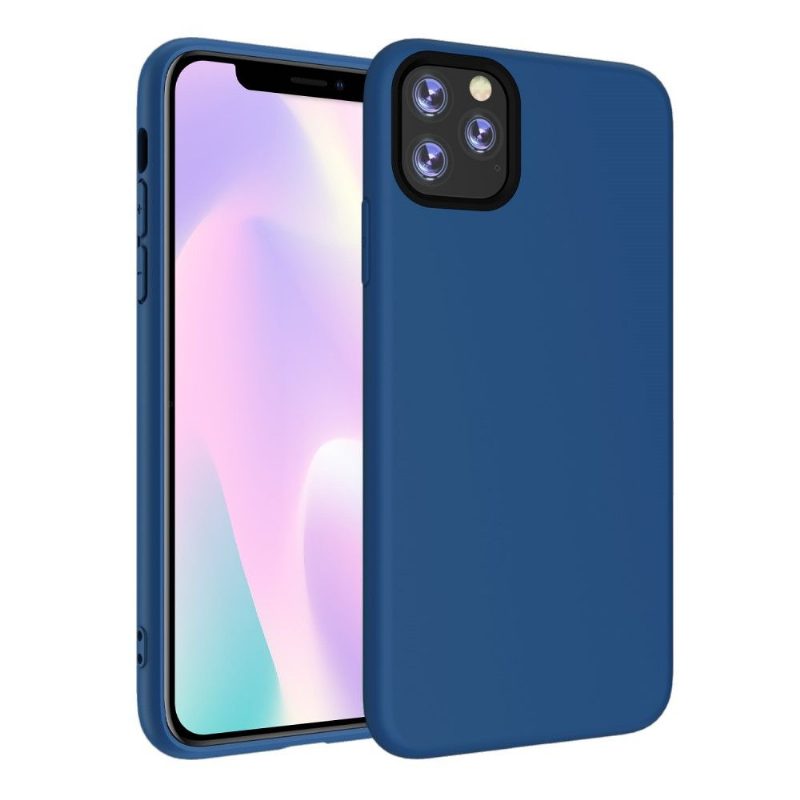 Case iPhone 11 Pro Max Yksinkertainen Nestemäinen Silikoni