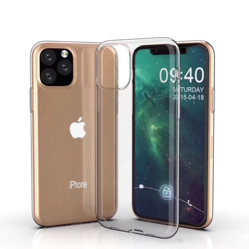 Kuori iPhone 11 Pro Max Alkuperäinen Läpinäkyvä Silikoni