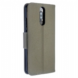 Kuoret Xiaomi Redmi Note 8 Kotelot Flip Grained Leather Effect Folio