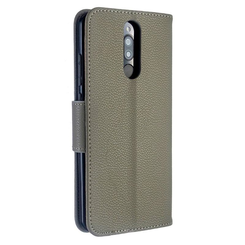 Kuoret Xiaomi Redmi Note 8 Kotelot Flip Grained Leather Effect Folio