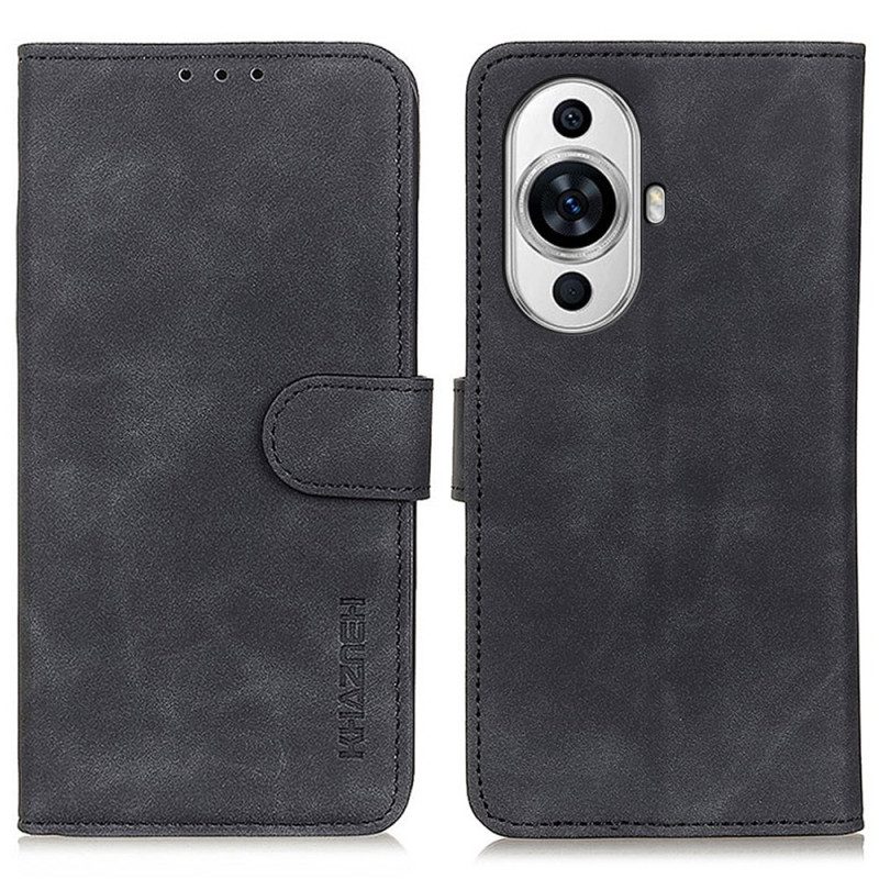 Kotelot Huawei Nova 11 Pro Vintage Leather Effect Khazneh Suojakuori