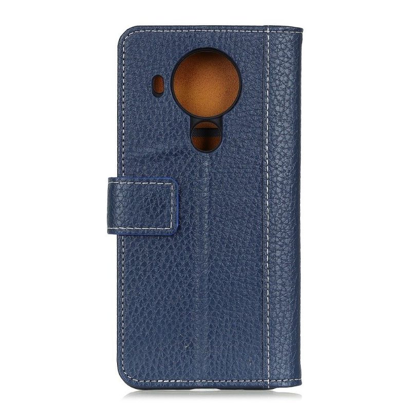 Flip Case Nokia 3.4 / Nokia 5.4 Hemming Rakeinen Nahkatehosteompeleet