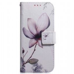 Kotelot Samsung Galaxy A54 5G Suojaketju Kuori Vintage Strappy Flower