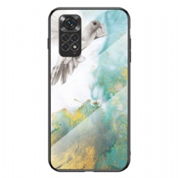 Case Xiaomi Redmi Note 11 / 11S Marmorivärit Karkaistu Lasi