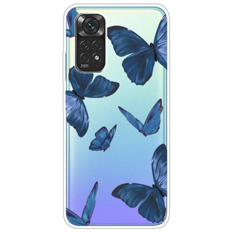 Case Xiaomi Redmi Note 11 / 11S Villit Perhoset