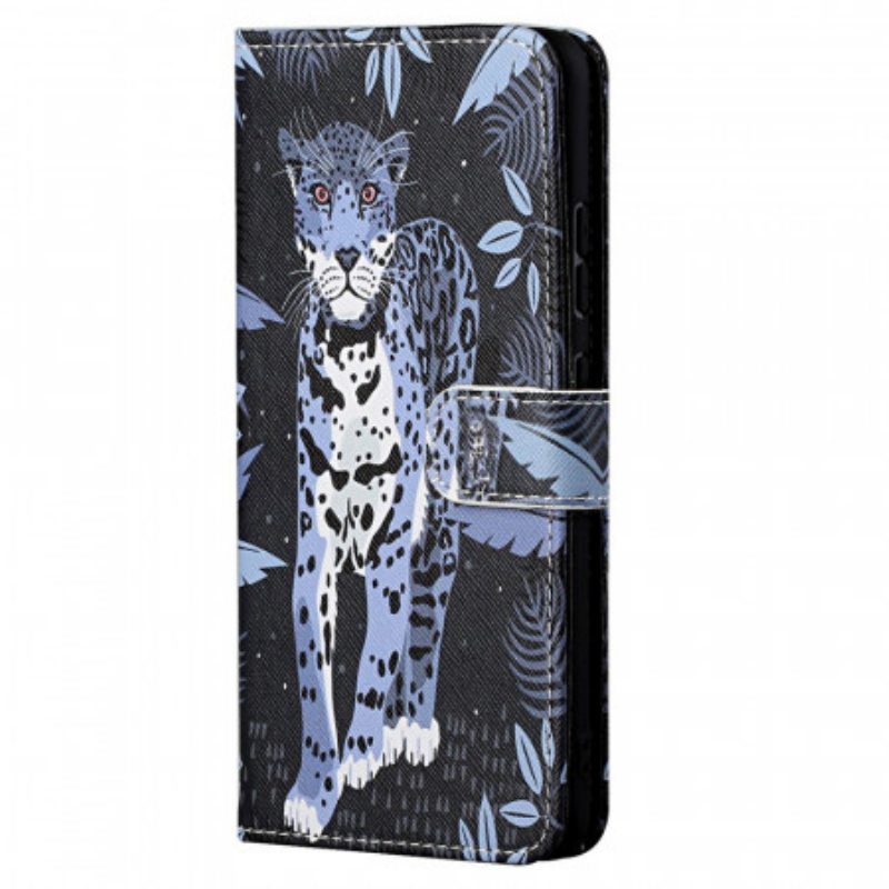 Kotelot Xiaomi Redmi Note 11 / 11S Suojaketju Kuori Strappy Leopard