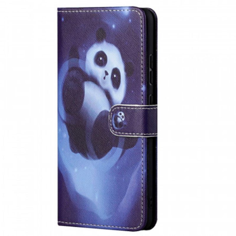 Nahkakotelo Xiaomi Redmi Note 11 / 11S Panda Space