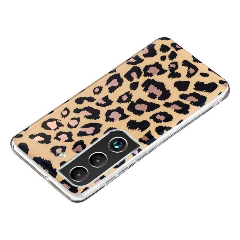 Kuori Samsung Galaxy S22 Plus 5G Alkuperäinen Silicone Leopard