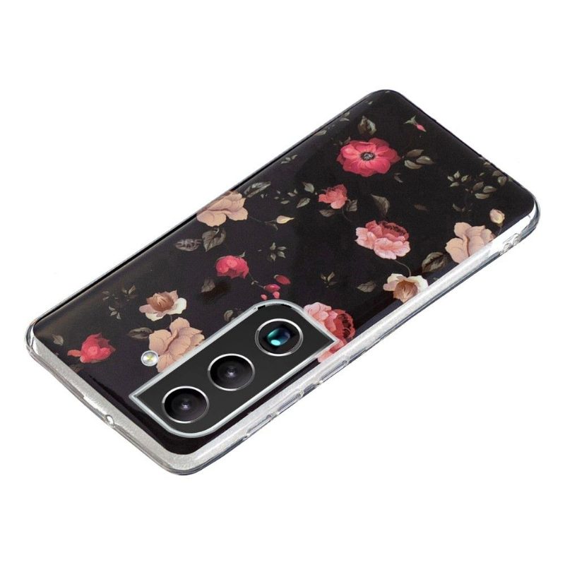 Kuori Samsung Galaxy S22 Plus 5G Luminous Flowers