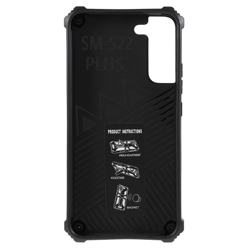 Kuori Samsung Galaxy S22 Plus 5G Military Camouflage Function Support