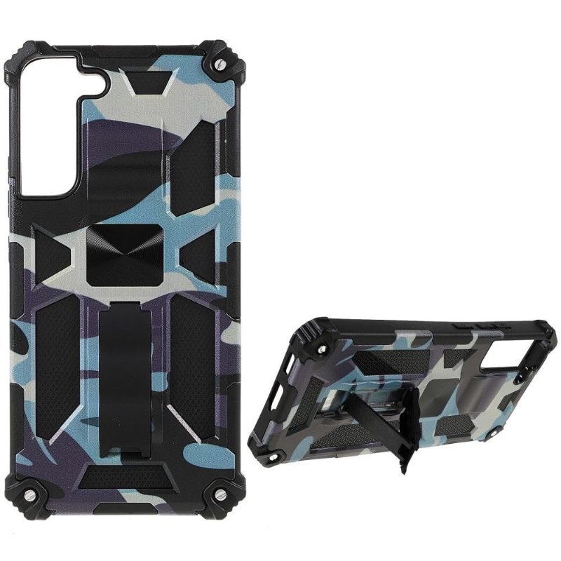 Kuori Samsung Galaxy S22 Plus 5G Military Camouflage Function Support