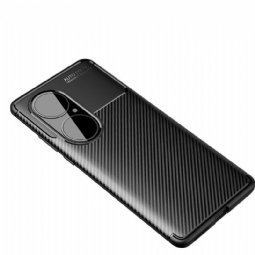 Case Huawei P50 Pro Murtumaton Puhelinkuoret Style Carbon Fiber