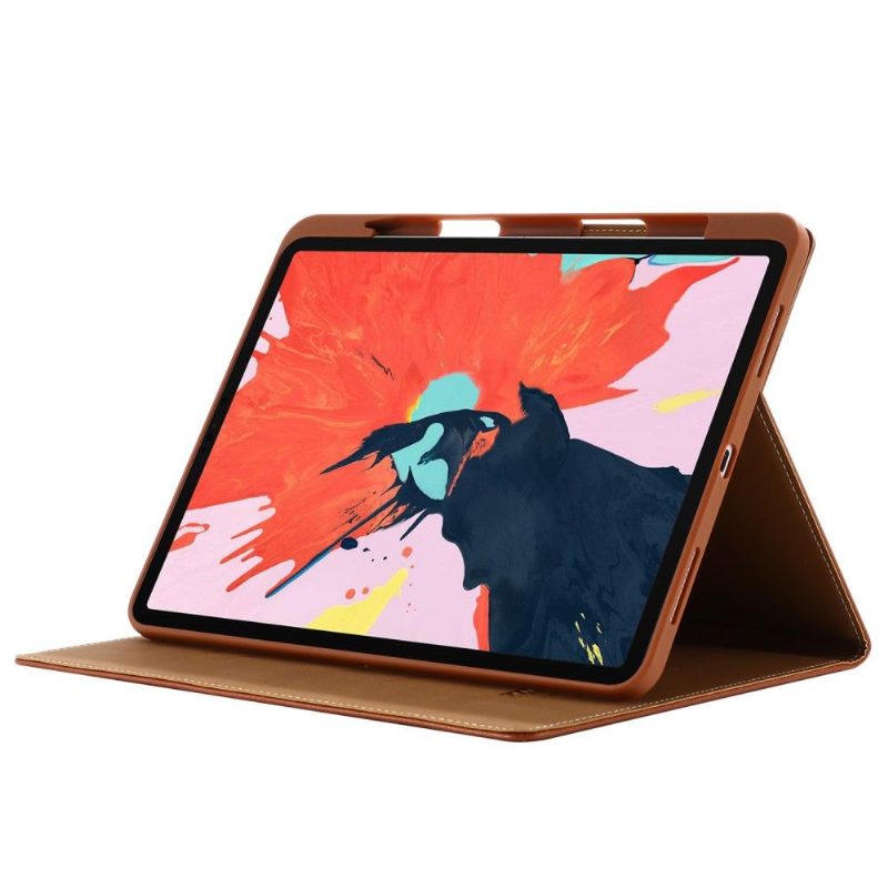 Kansi iPad Pro 11 2020 Litchi Texture Faux Leather