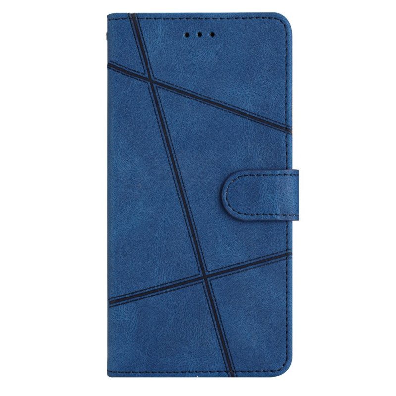 Kotelot Xiaomi Redmi Note 12 4G Suojaketju Kuori Strappy Geometric