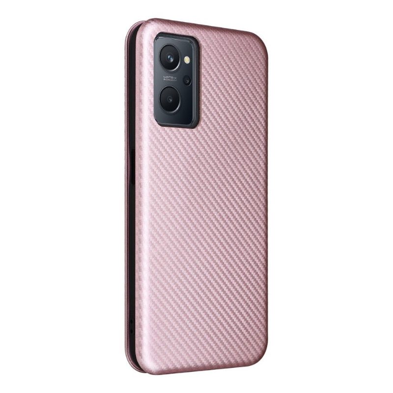 Kotelot Realme 9i Alkuperäinen Carbon Fiber Leatherette