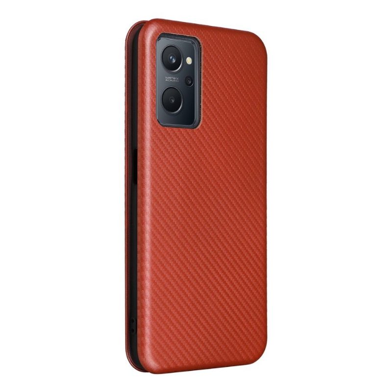 Kotelot Realme 9i Alkuperäinen Carbon Fiber Leatherette