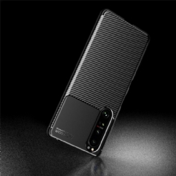 Case Sony Xperia 1 III Murtumaton Puhelinkuoret Style Carbon Fiber