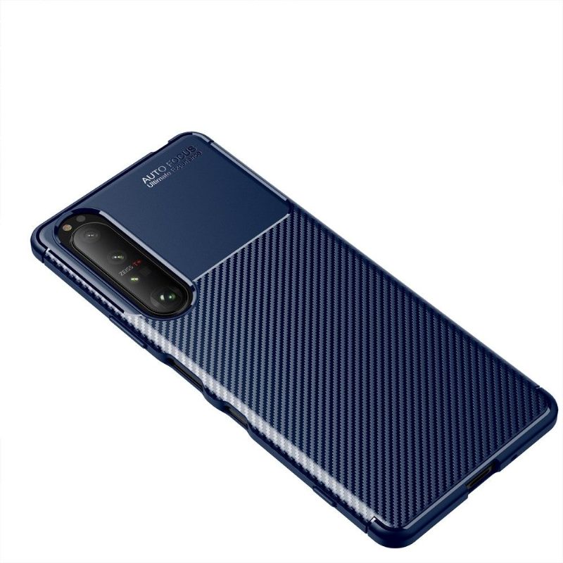 Case Sony Xperia 1 III Murtumaton Puhelinkuoret Style Carbon Fiber