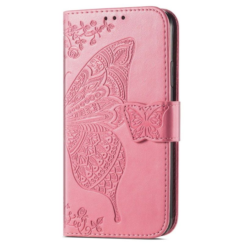 Kotelot Poco X4 Pro 5G Butterfly Relief