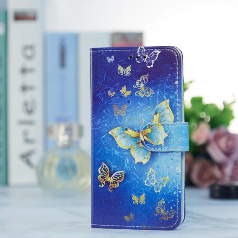 Kotelot Poco X4 Pro 5G Golden Butterfly