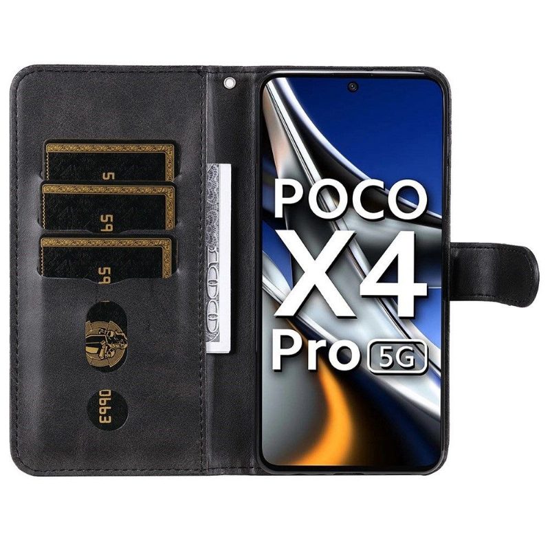 Kotelot Poco X4 Pro 5G Lompakkokotelo Elena Lompakko